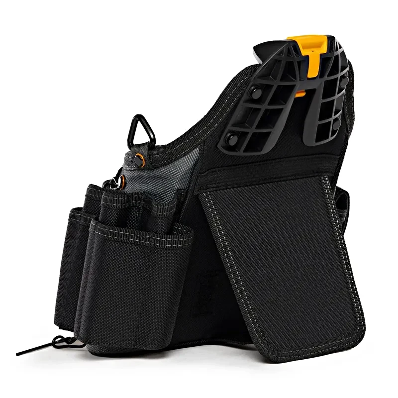 Toughbuilt TB-CT-114 Electrician's Tool Bag With ClipTech Quick-Release Belt Buckle, 21-Pocket Storage Pouch, And Shoulder Strap