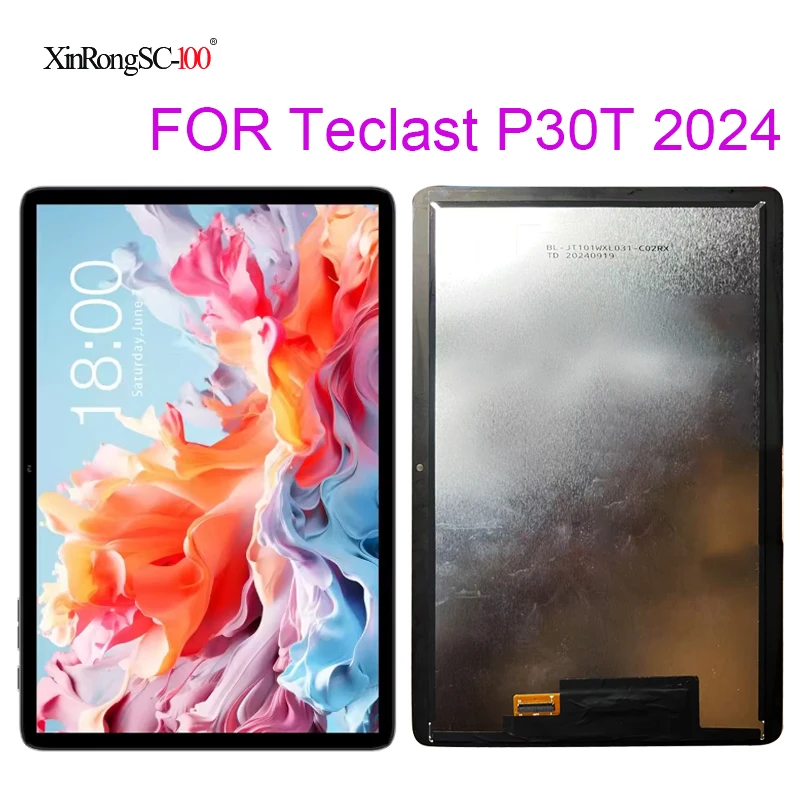 Original For Teclast P30T 2024 LCD Display Touch Screen Panel