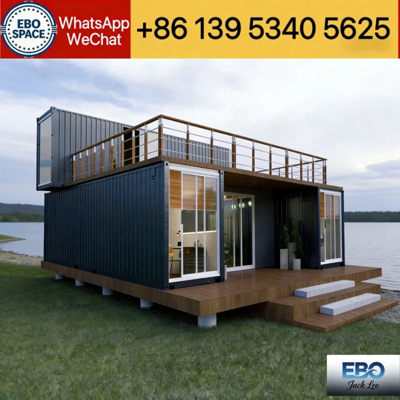 30-foot Expandable Folding House Waterproof Forest Cabin Low-Cost Outdoor Mini Container Houses Multi-Purpose Customized Version