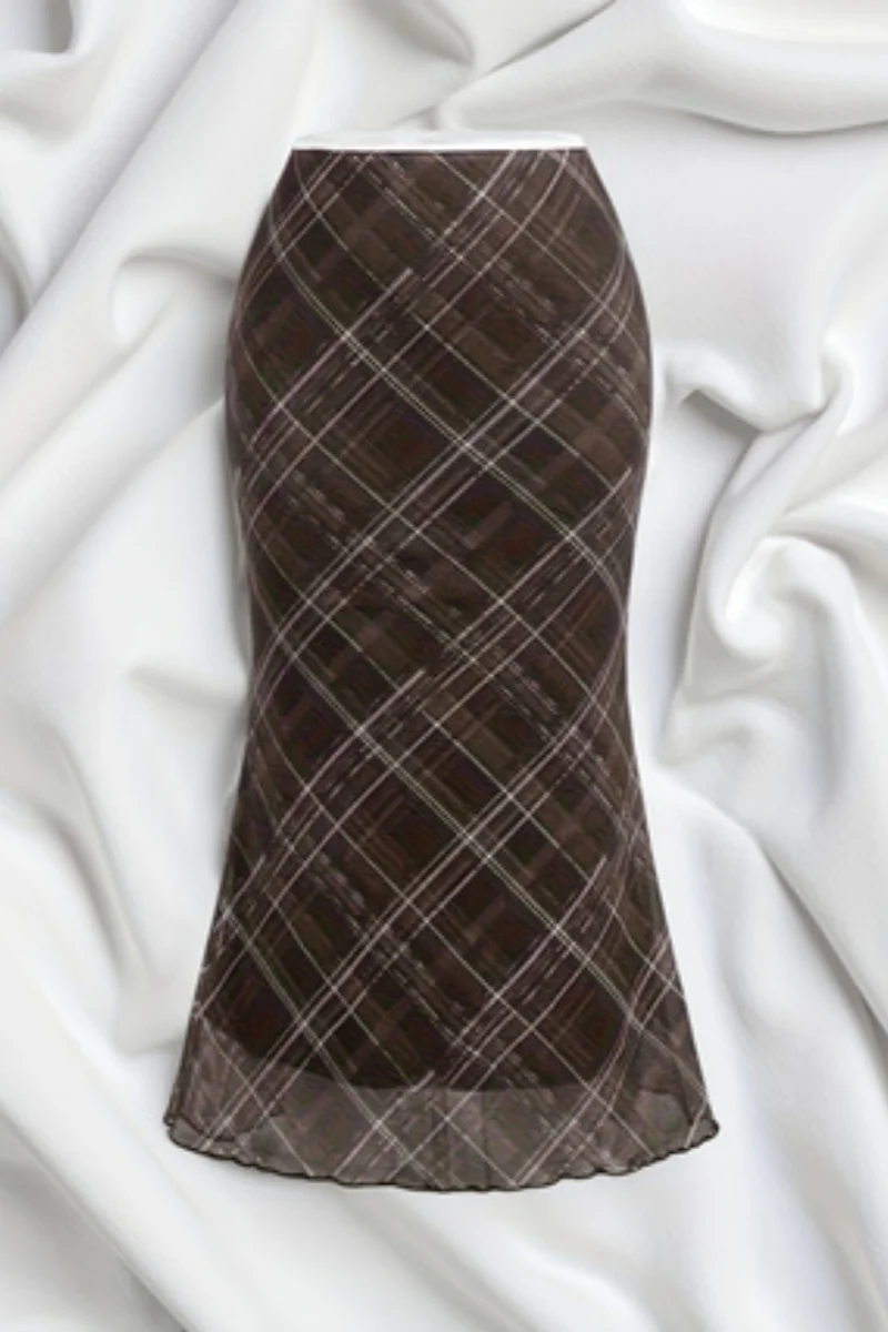 Modieuze en elegante rechte damesrok