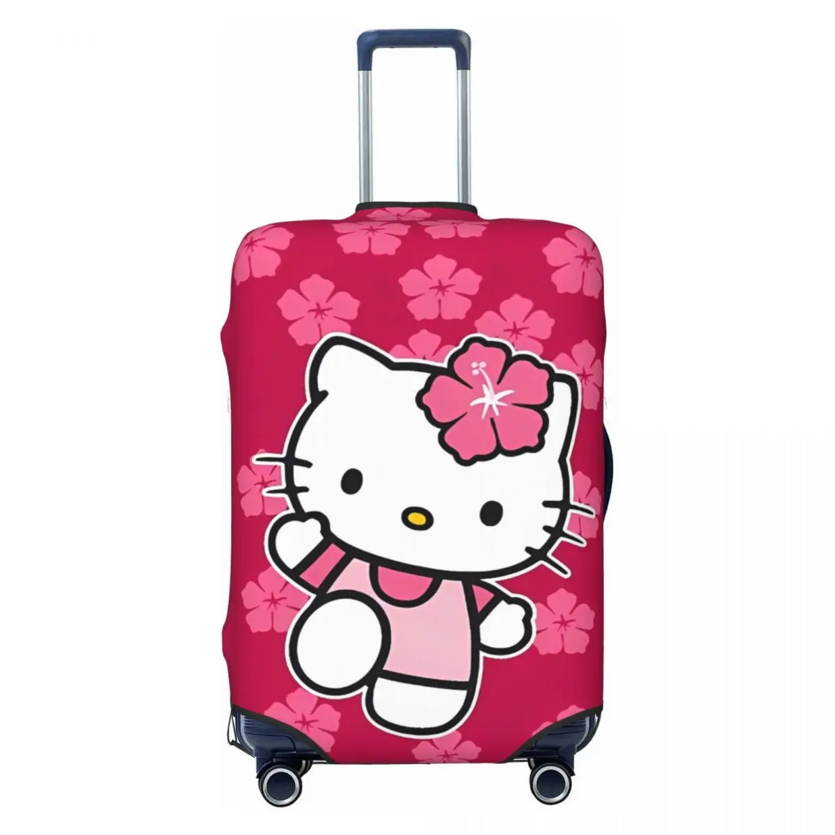 

Hello Kitty Red Suitcase Cover Useful Business Protection Luggage Accesories Flight