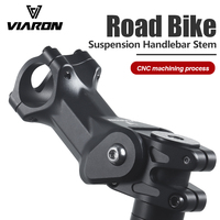 VIARON Suspension Stem for Bicycles Shock-Absorbing Bike Handlebar Stem for Road Gravel Damper Stem Road Bike Accessories