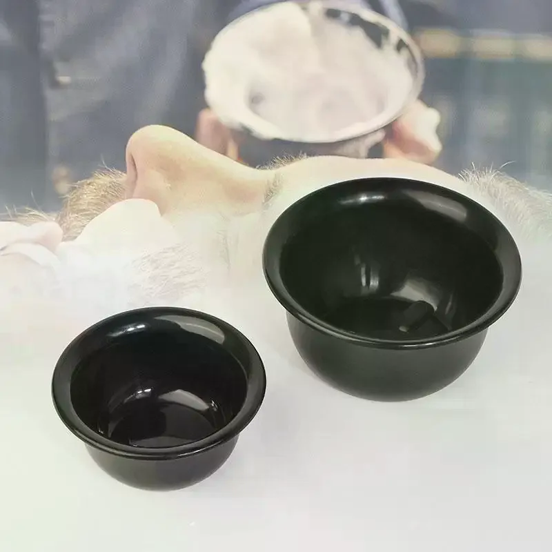 

Чаша для крема для бритья Глубокий дизайн Чашка для бритья Пластиковый контейнер Чаша для хранения супа Прочная противоскользящая пенящаяся чаша для бритья Парикмахерская
