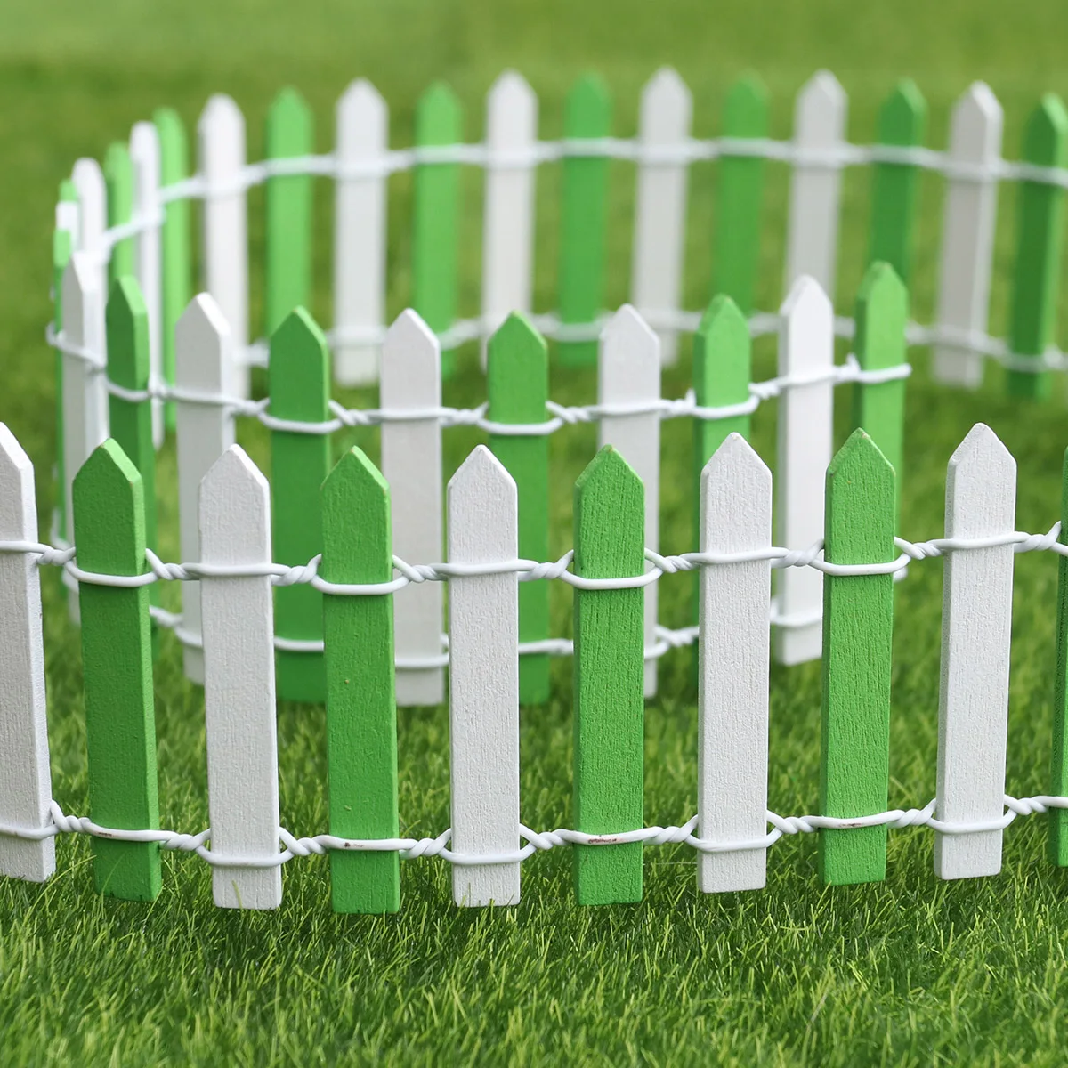 

Mini Log Fence Micro Landscape Landscaping Ornaments Christmas Garden Crafts Diy Display Decor Wooden