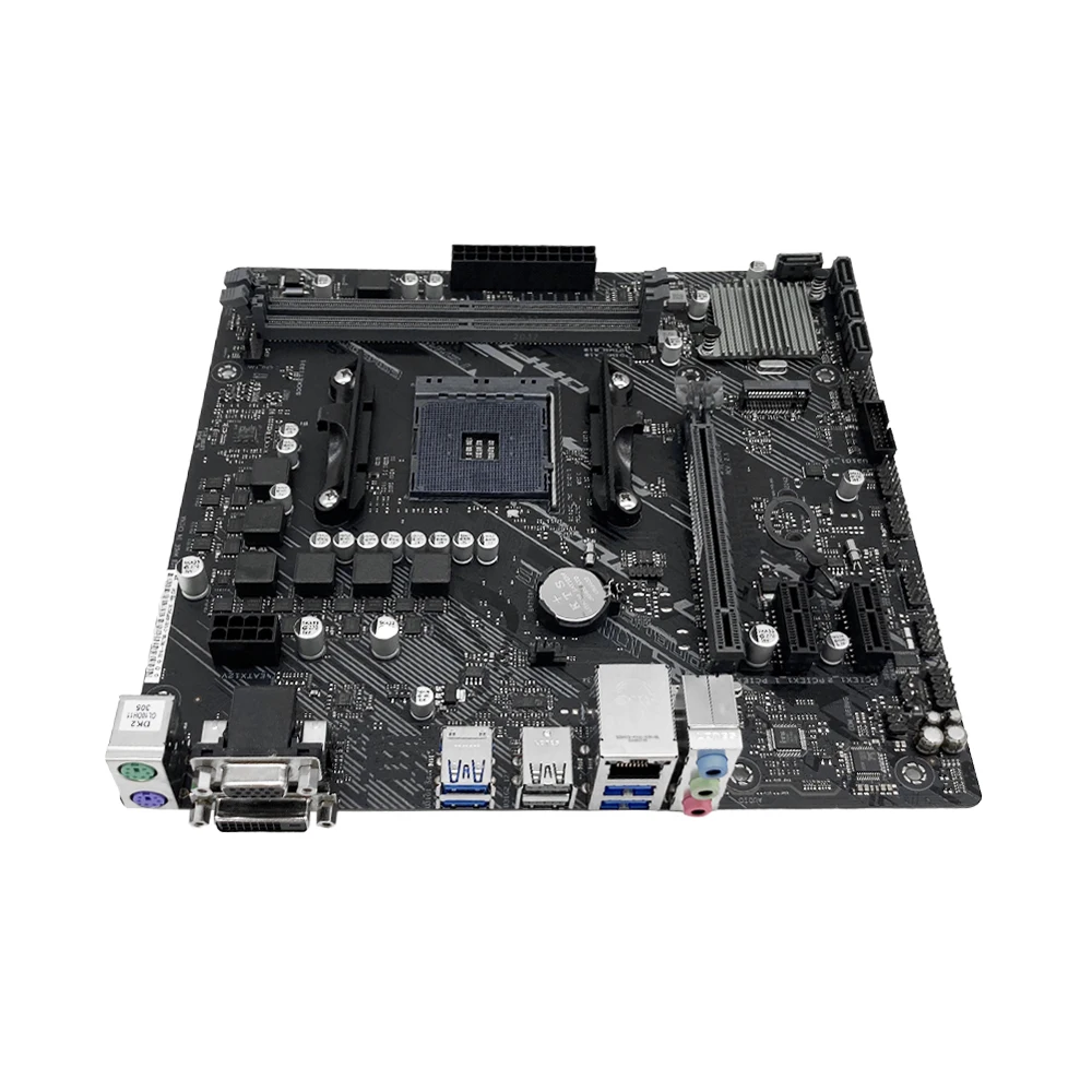 Imagem -04 - Motherboard Gl10dh Principal Placa Suporta Ryzen 1700 3700x Ryzen 2600x3500x3600 5500 com B450m-k Versão Bios Asus-b450