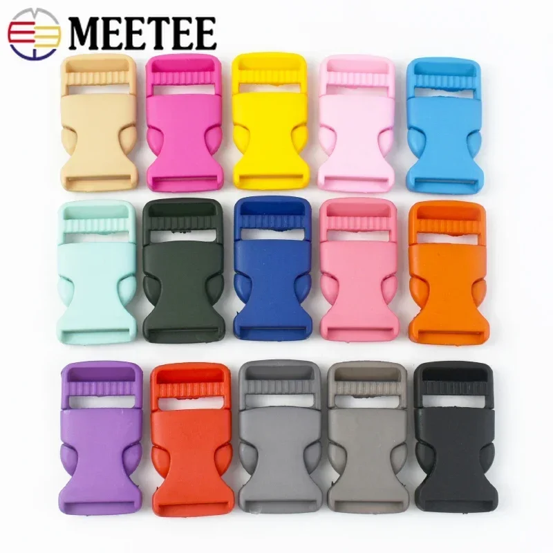 Gesper plastik gesper, aksesori DIY gesper melepaskan ransel 15/20/25/30mm 10/30 buah