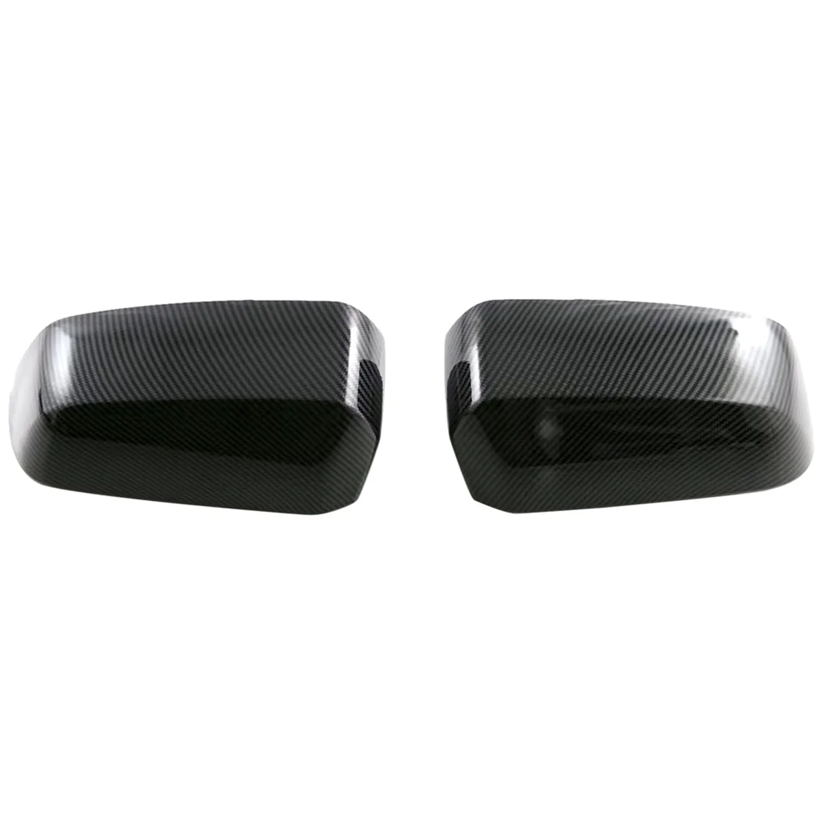 Embellecedor de cubierta de espejo retrovisor para Ford Ranger 2023 2024, accesorios embellecedores de cubierta de espejo de puerta lateral, fibra de carbono