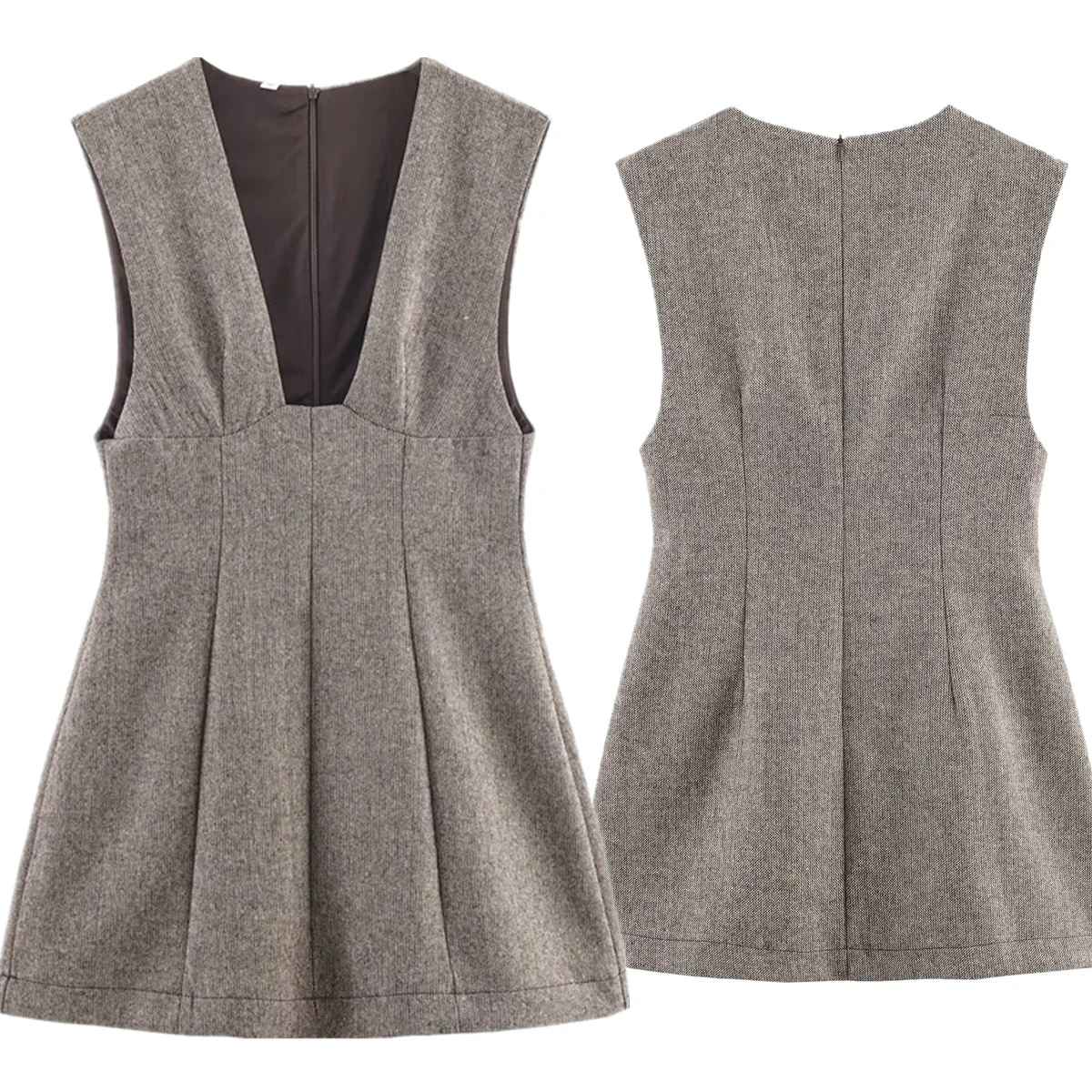 

Jenny & Dave зимние комбинезоны женские минималистичные шерстяные комбинезоны без рукавов модные элегантные короткие топы-бермуды