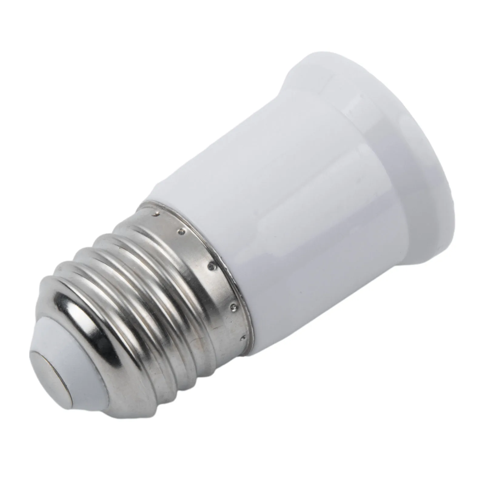 E27 To E27 Extend Socket Base Plastic 3cm 1.2 Inch Adapter Extension Base Light Bulb Socket Extender Brand New
