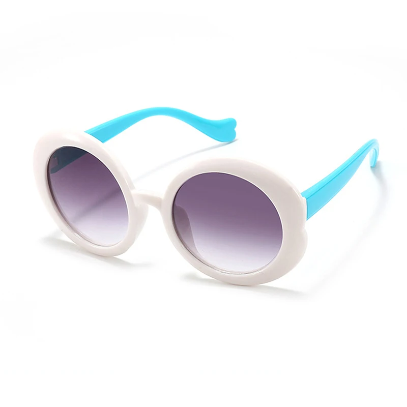 

Kids Boys Girls Sunglasses Anti-UV Contrast Color Cute Sunglasses, Children Outdoor Beach Glasses