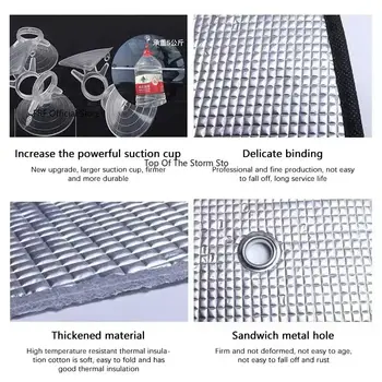 適用於日產途樂 Y62 2010-2023 年及英菲尼迪 QX56 QX80 的全覆蓋遮陽簾,隔熱防紫外線,汽車配件 10 最佳銷售 日產途樂Y62配件 - №9