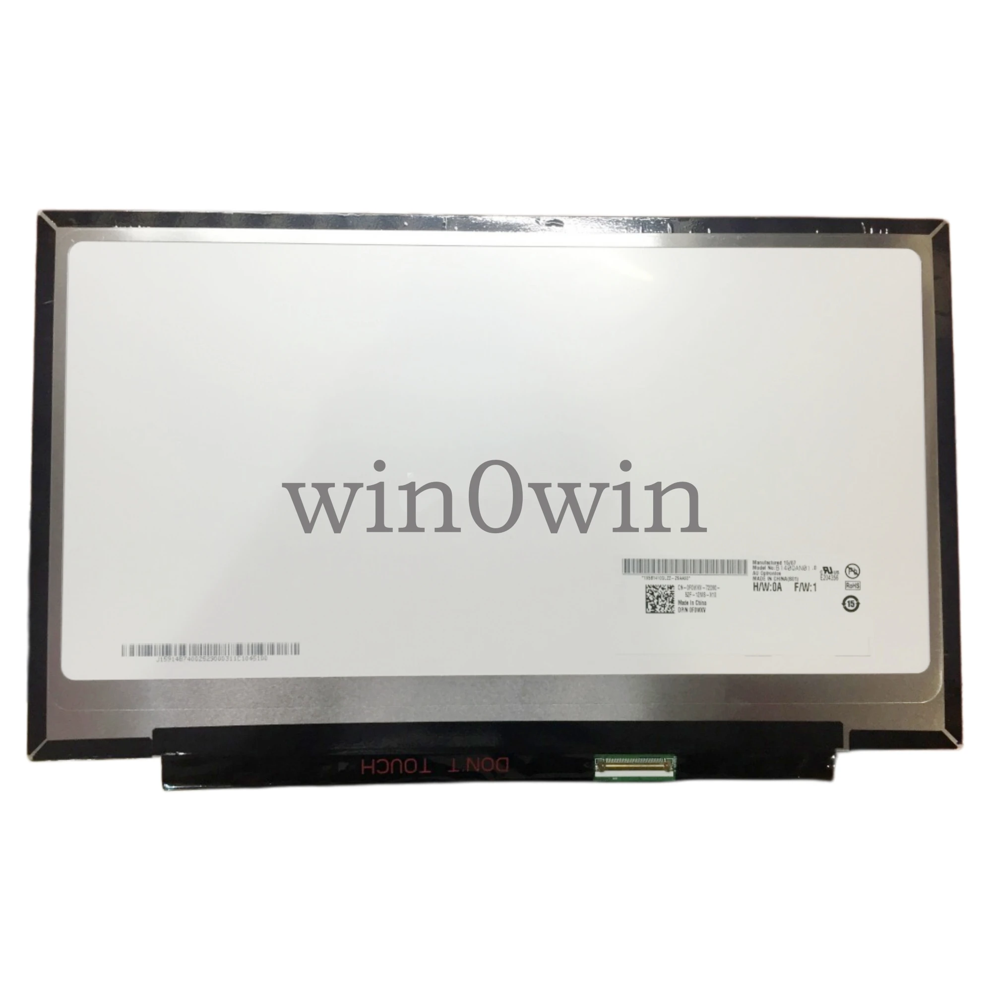 

B140QAN01.0 fit LP140QH1 SPD2 2560x1440 40pin IPS 60Hz Laptop LCD Screen