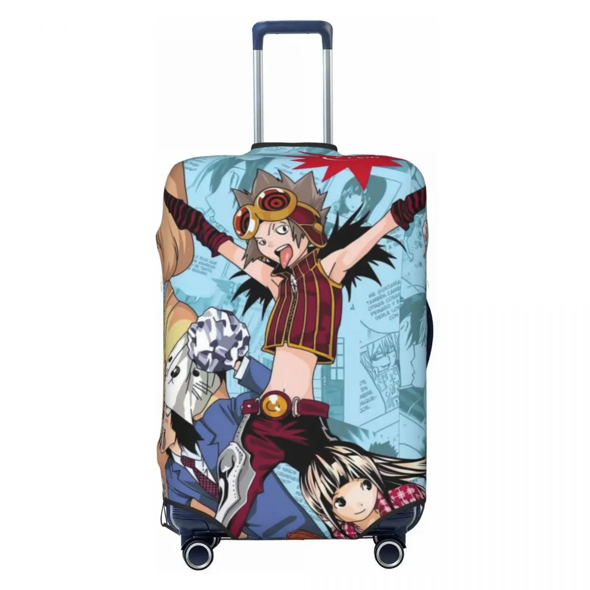 Bakuman Cartoon Animation Print Luggage Protective Dust Covers Elastic Waterproof 18-32inch Suitcase Cover Travel Accessories