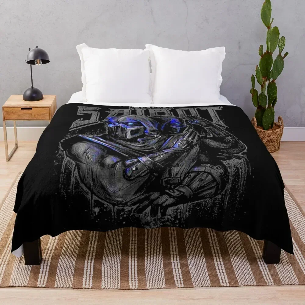 

Mortal Kombat Noob Saibot Double Team Throw Blanket Soft Comfort Blanket for Reading Watching TV