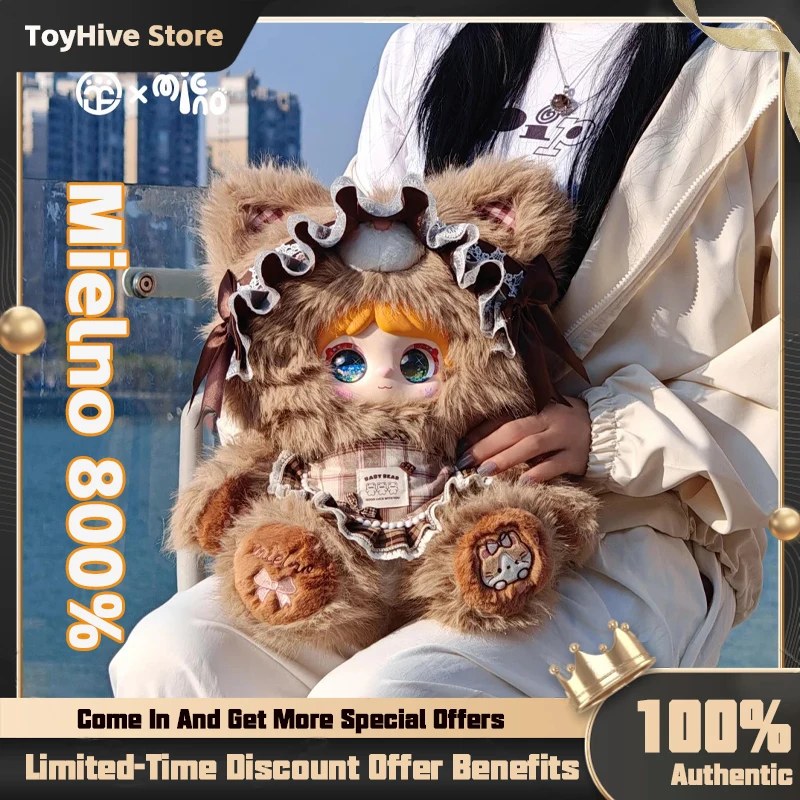 

Mootoy Mielno Rabbit Diary 800% Oversized Plush Blind Box Q Version Cute Stuffed Doll Desktop Decoration Birthday Gift For Girl