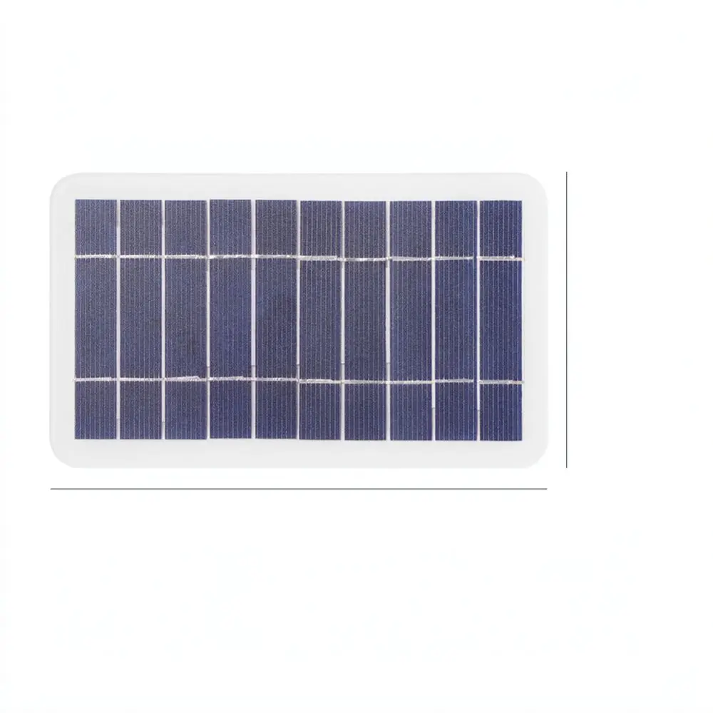 Solar Charger 5V 2W USB Outdoor Gear For Hiking Camping Phone Charging Sustainable Energy Supply Tool