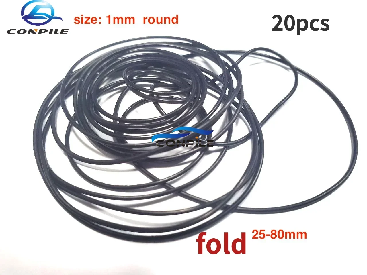 1/1.2/1.5/3MM  round mixed size belt for Repeater tape recorder cassette deck CD DVD player walkman