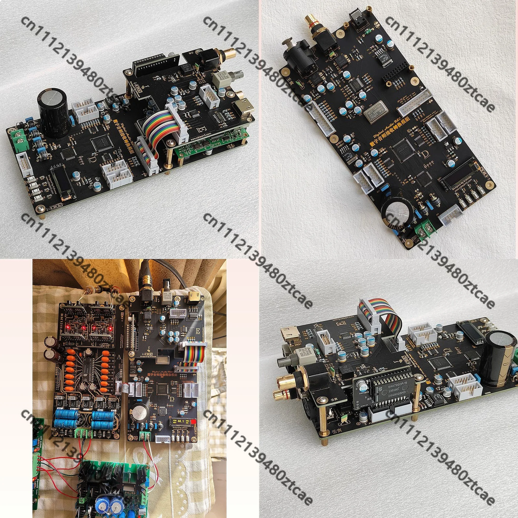 TDA1541 DAC Driver Board Digital Version Supports 44.1kHz HiFi Audio Decoder