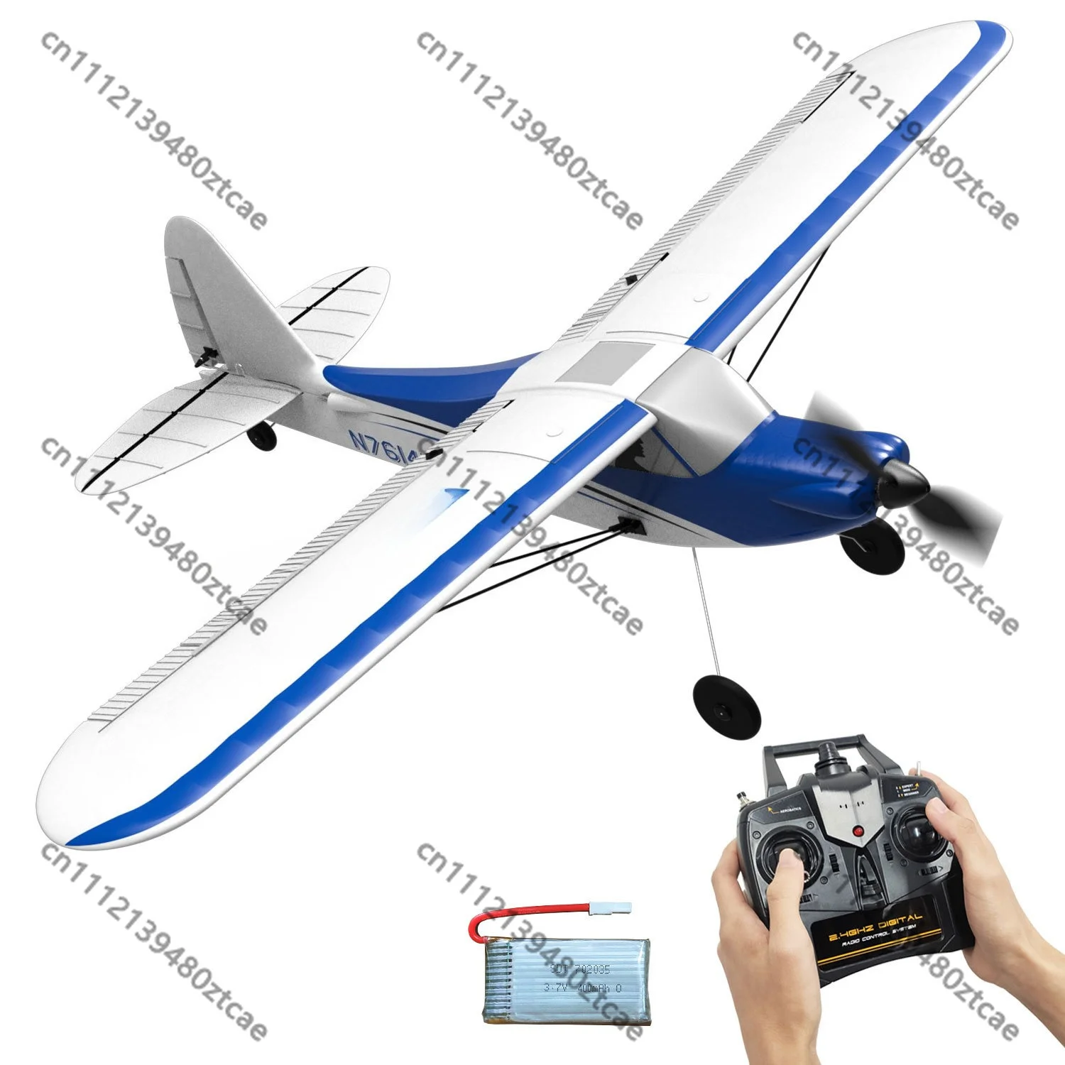 4CH EPP Foam RC Airplane, Durable Fixed Wing Glider, Starter Outdoor Electric Plane Toy