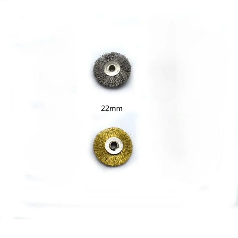 

5PCS Steel Wire Wheel Brushes without Shank Polishing Brush for Dremel Rotary Tools Jewelry DIY Tool Dia 22mm