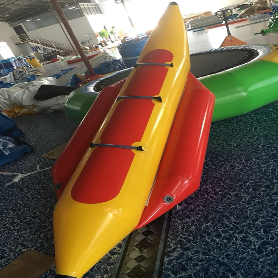 

Inflatable Water Sport Game Banana Boat Professional Manufacturer PVC Inflatable Boat For 10 Persons