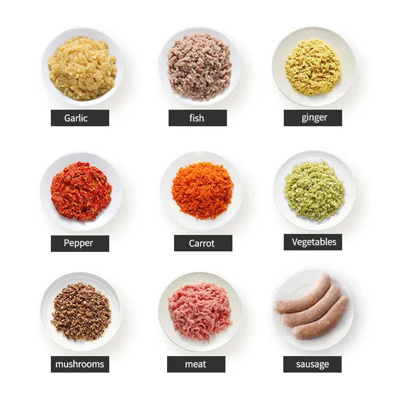 高品質牛肉スライサーのデュアル機能を備えたカスタマイズされた電気ミートグラインダー