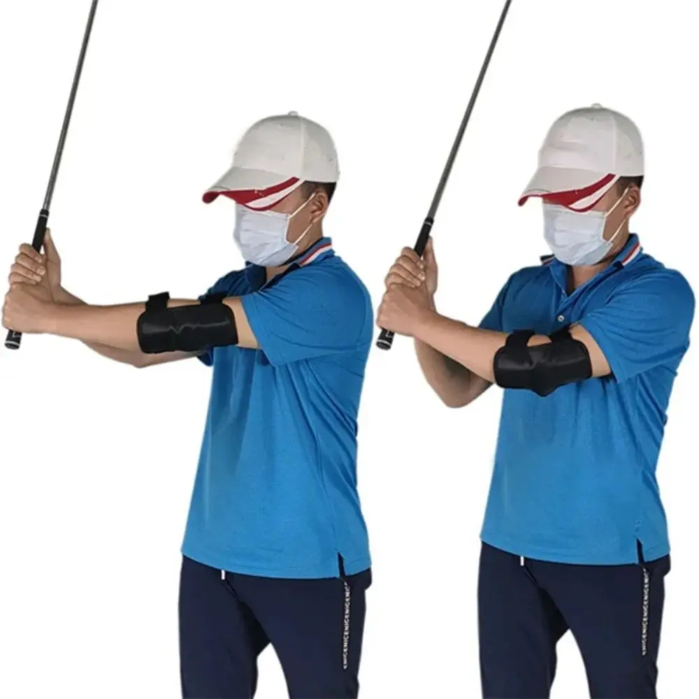 Alerter Belt Arm Bending Alerter Aid Elbow Brace Arc Corrector Golf Swing Posture Practice Swing Training Straight Practice