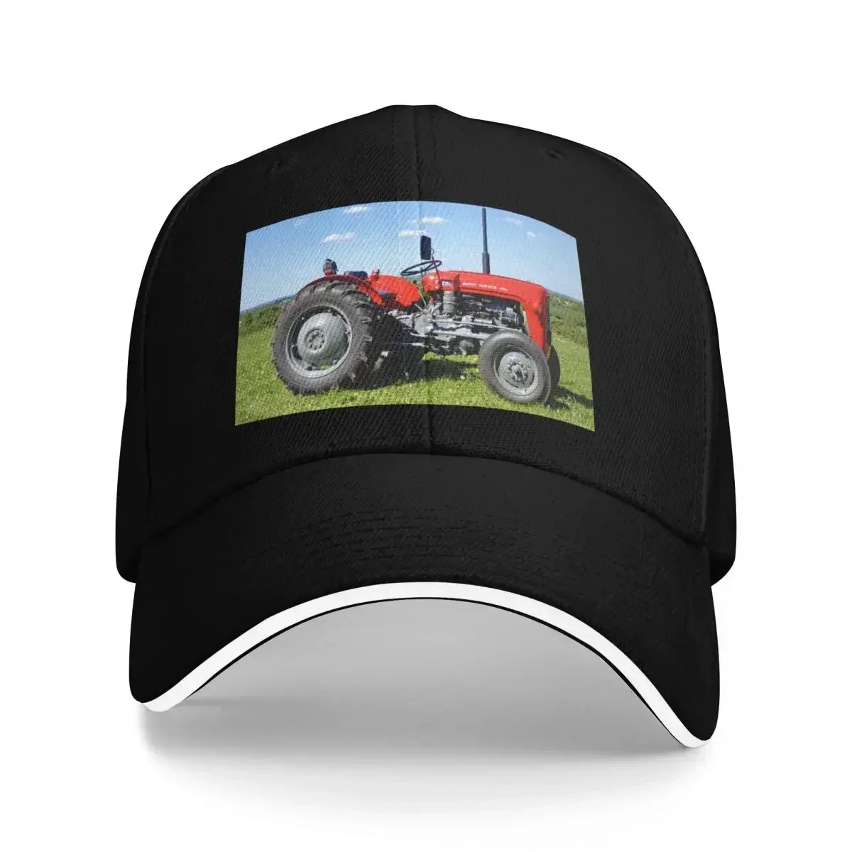2026 Massey Ferguson 35 Tractor Baseball Cap Cosplay Horse Hat fashionable Icon Women's Golf Clothing Men's