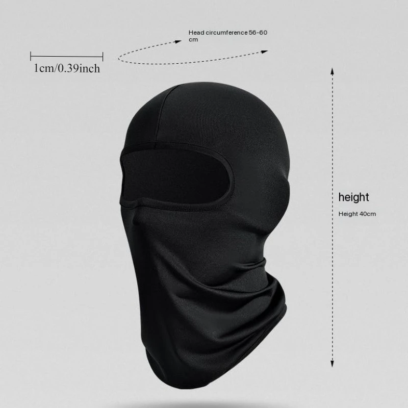 1PC Headgear knit ski face mask hat for outdoor use, providing sun protection