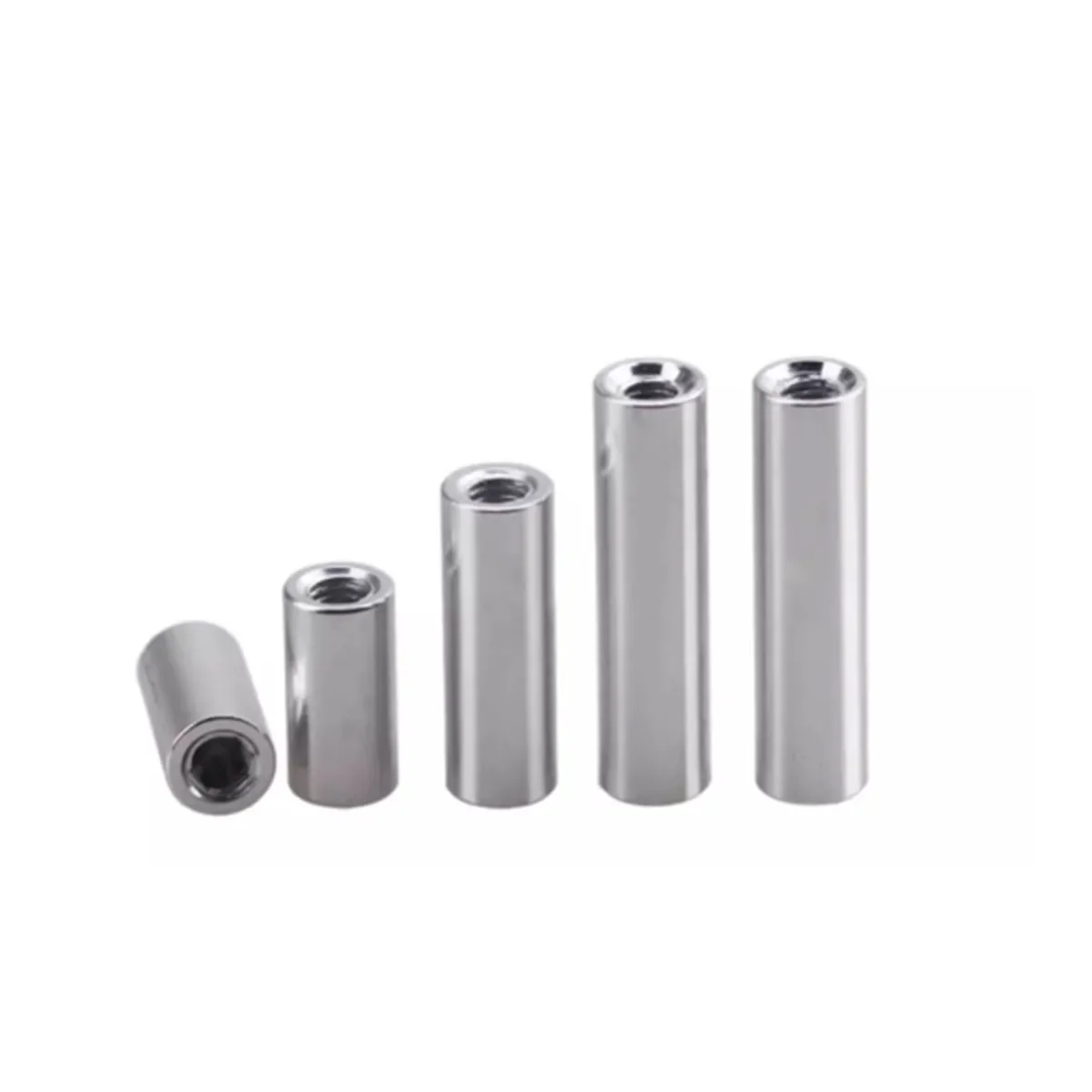 

Round Aluminum Standoff Spacer Stud Extend Long Coupling Nut M4 M5 M6 M8 M10