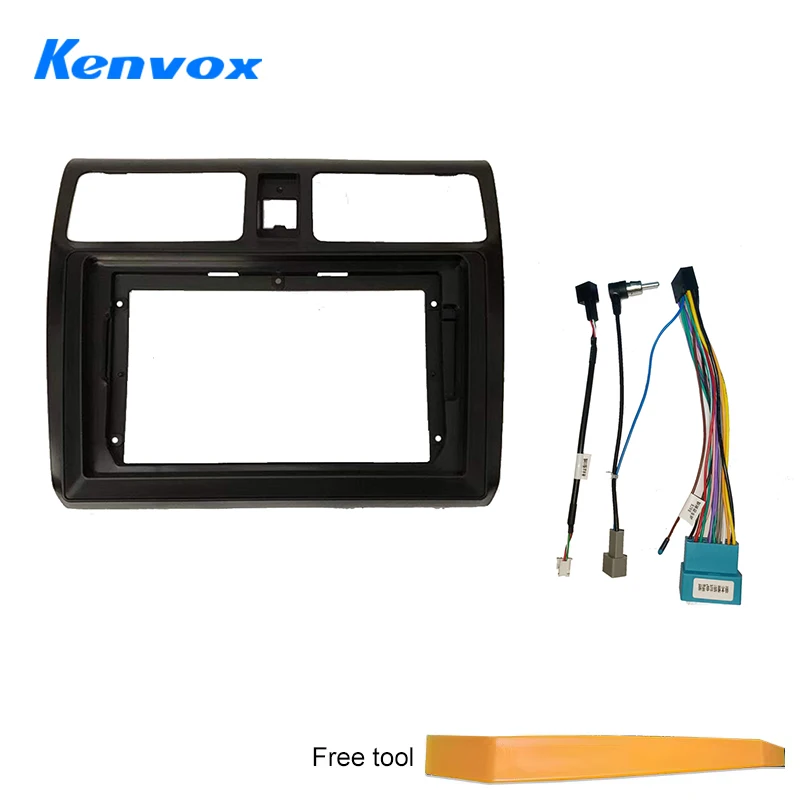 Car Radio Fascia Installation Panel For suzuki swift 2003 2010 Android 10 Inch 2Din Stereo Mounting Bezel Faceplate Frame Kit