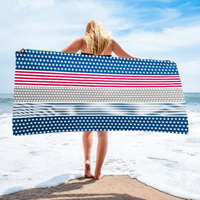 Customized Printed Beach Towels With Active Beach Towels,  Absorbent Beach Towels