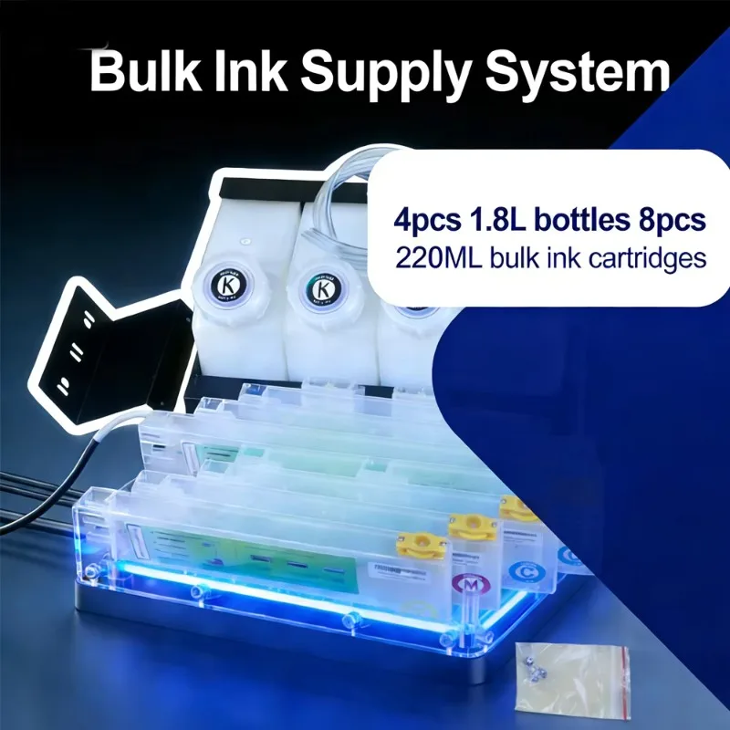 4Colors  Bulk Ink Supply System No Chip  No ink for Mimaki JV33 JV5 JV3 printer CISS