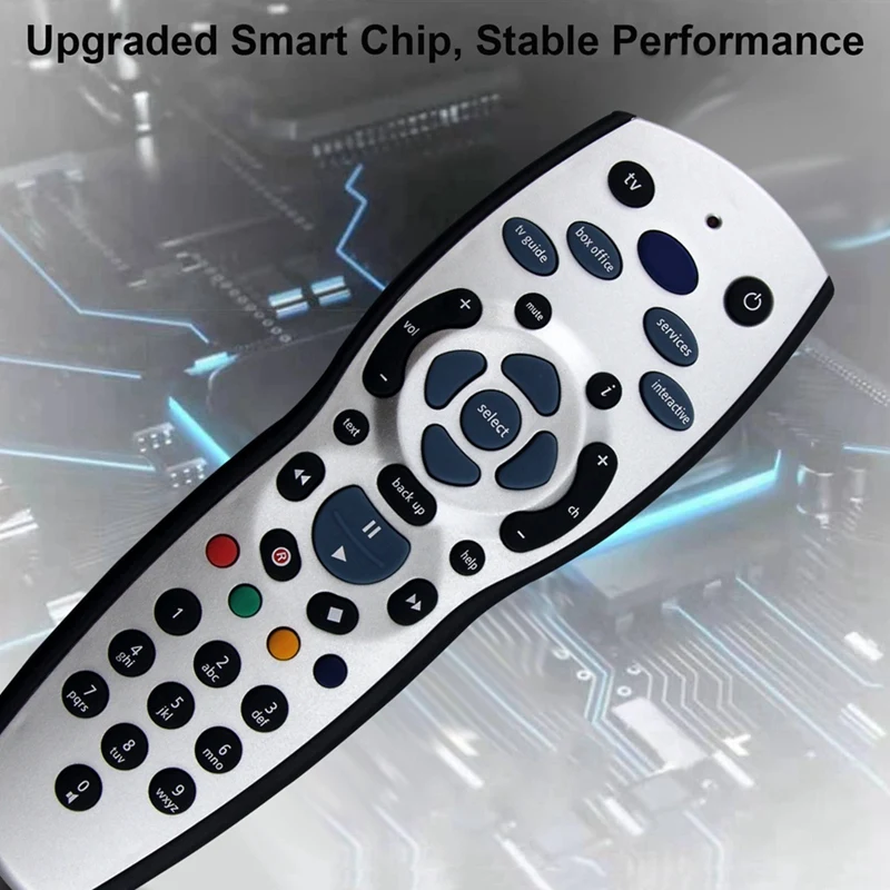 Replace Remote Control for UK Set Top Box URC1652-20R00 for HD 4-in-1 REV9.0 Remote Control-A82Z