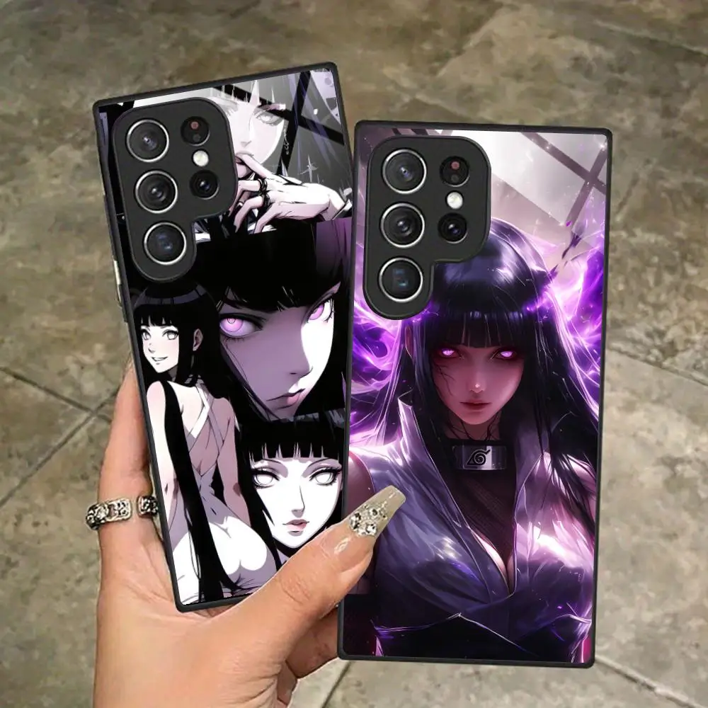 Anime Hinata Hyuga Phone Case for Samsung Galaxy A26 25 24 23 22 21 17 16 15 14 13 12 11 5G Glass Protective Cover