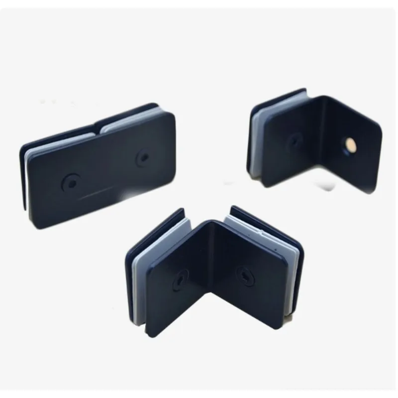 90 Degree Stainless Steel Glass Clamp for Glass, Shower Room Partition Balcony Railing Balustrade Fixing Bracket