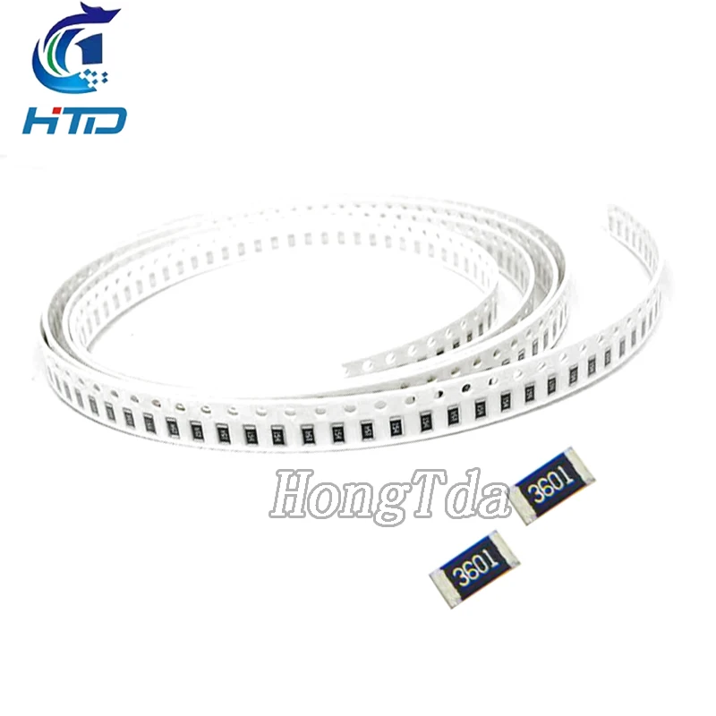 JXDZXL 1% Чип-резисторы 1206 0R~10M 1/4W (100 шт.) | AliExpress