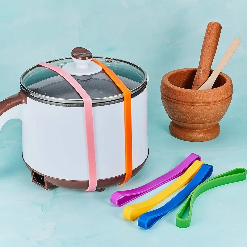 Large Silicone Bands Elastic Rubber Wrapping Bands Extra Large Bands for Notebook Office Outdoor Gear Gifts Packing rubber band