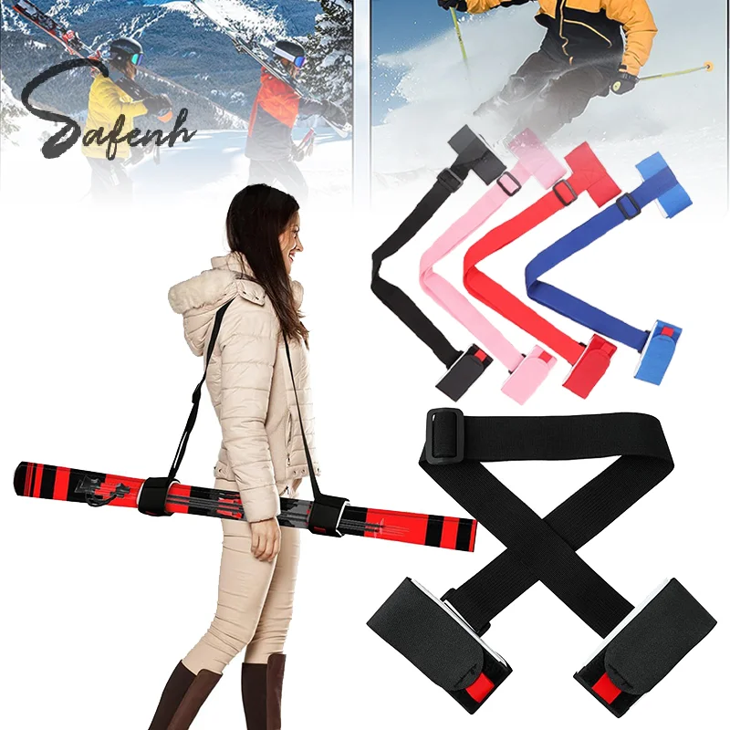 

Нейлоновая лыжная палка, переноска для рук, ремни с ручкой для ресниц, регулируемая петля с крючком, защитный черный ремень с ручкой для лыж