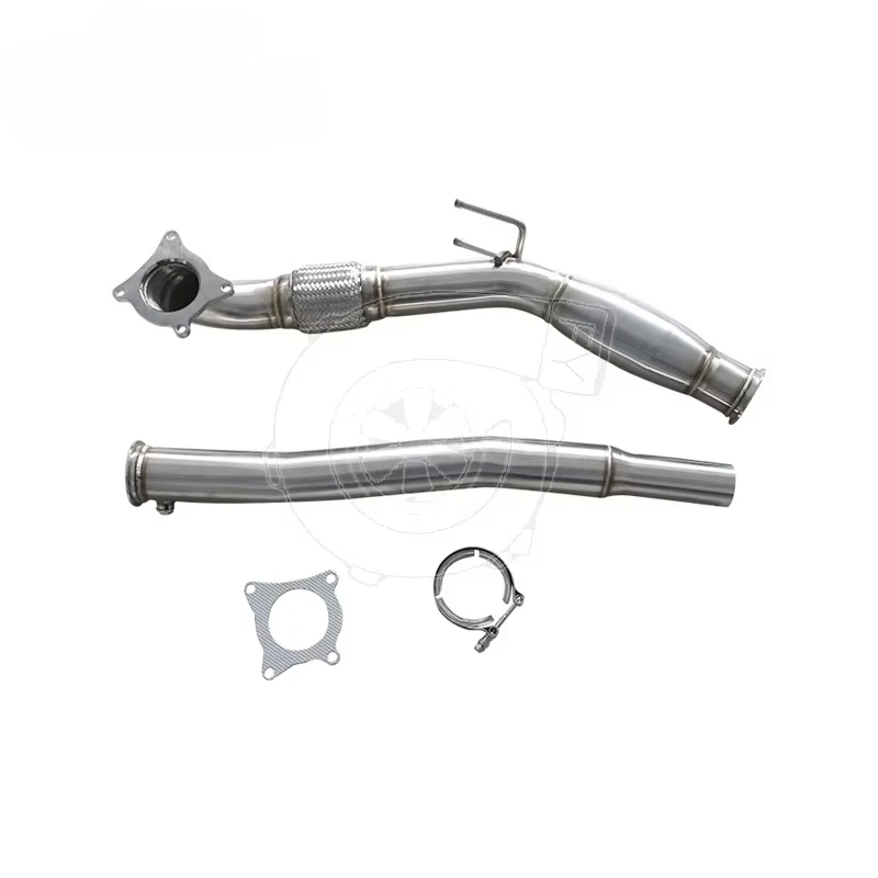 Exhaust Catted Downpipe fo A3 2.0T 06+  GOLF MK5 MK6 Fits LHD&RHD