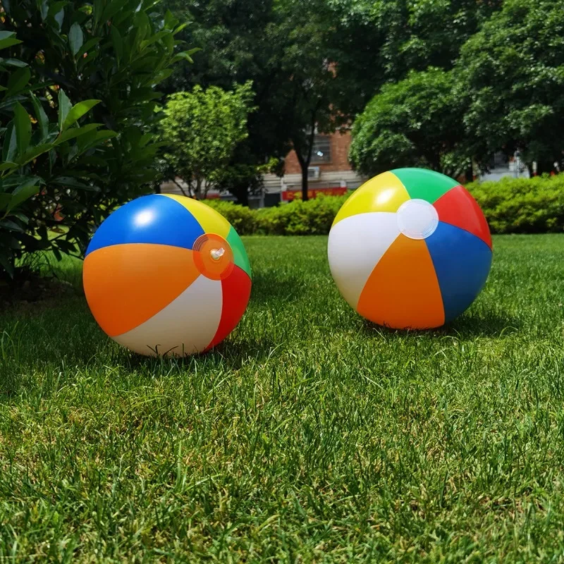 Colorful Inflatable Ball Balloons Swimming Pool Play Party  Summer Beach Water Game Balloons Beach Sport Ball Fun Toys for Kids