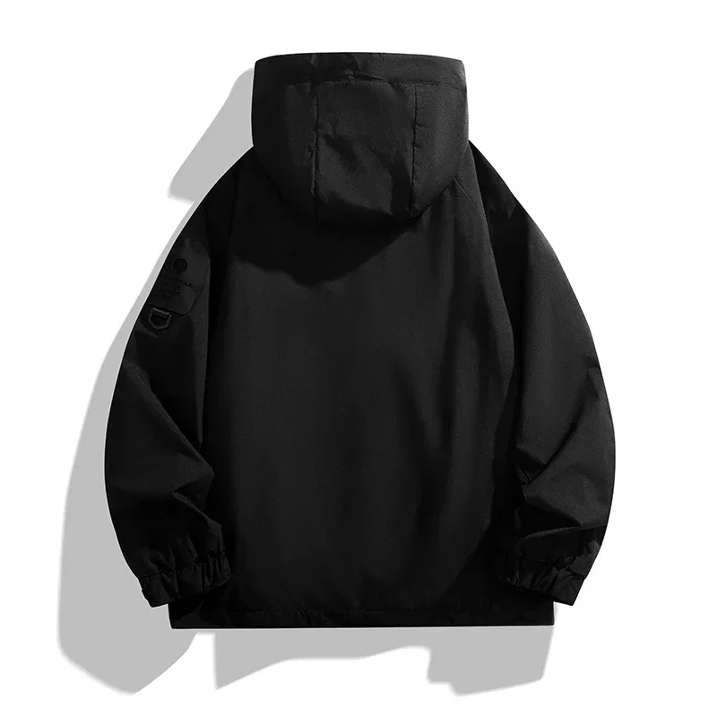 Men Women Waterproof Hiking Jacket Windproof Camping Windbreakers Oilproof Fishing Trekking Jacket Autumn Spring Sport Rain Coat - view 3