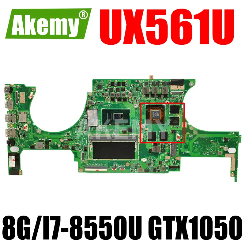 

For ASUS ZenBook Flip Q535UD Q535U UX561UD Mainboard Laptop Motherboard CPU i3 i5 i7 8GB 16GB RAM Original Quality 100%Tested