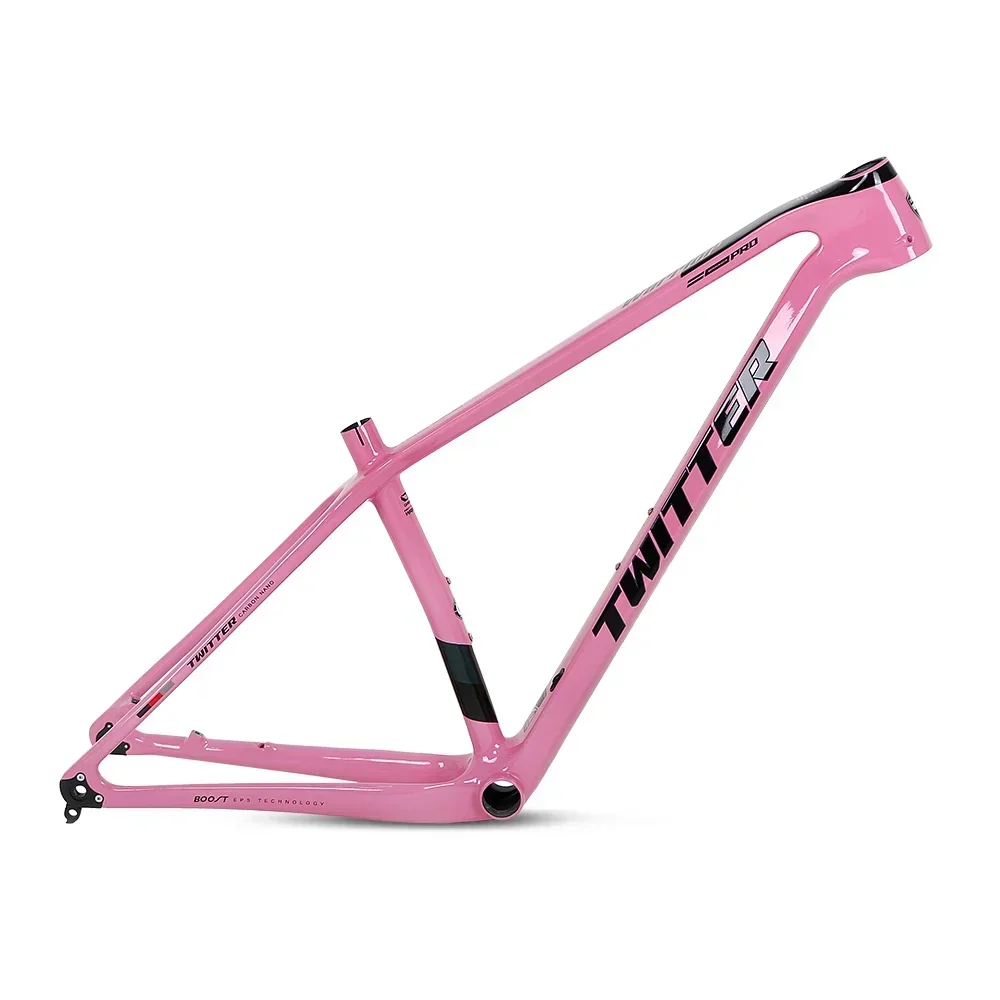 TWITTER frame WARRIOR Lady bicycle frame mtb 27.5 29er carbon fiber148mm thru axle disc brake QR135mm mountain carbon bike frame