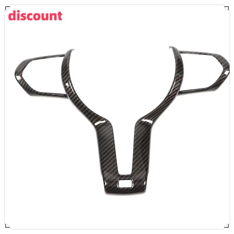 

Excellent-Car Steering Wheel Trim For BMW M Sport M2 M3 M4 M5 X5M X6M F Chassis F87 Steering Wheel Panel Cover Sticker