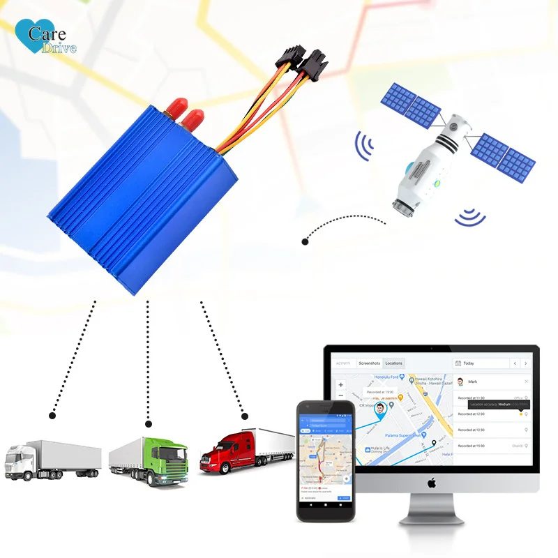 AlwayCare Gps Car Vehicle Device Check Car Tracking Gps Tracking Device for Car Satellite Feed