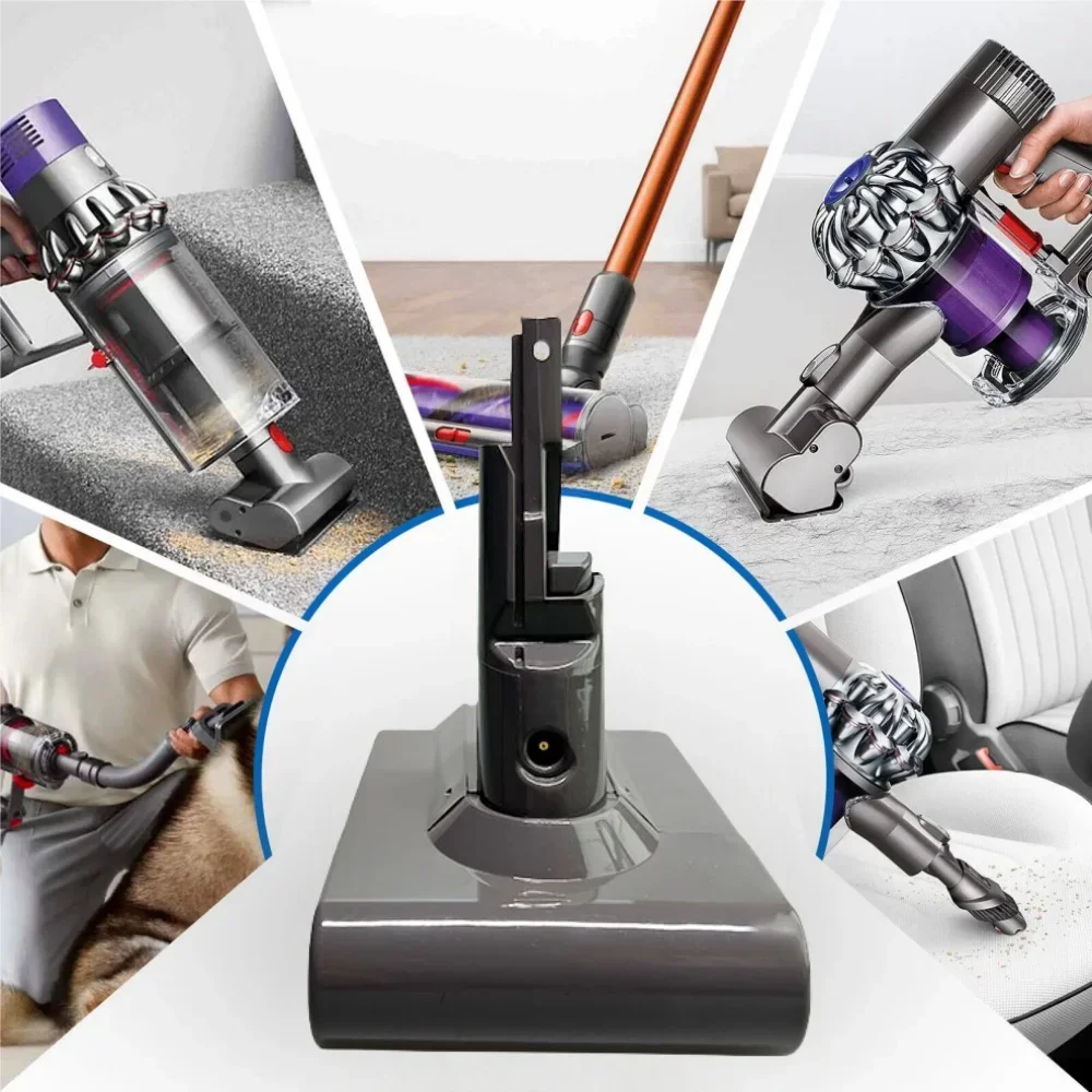 100% Nuovo 21.6V 12800mAh Per Dyson Li-Ion Ricaricabile Aspirapolvere batteria V7 Animale V7 trigger V7 Extra Motorhead Pro