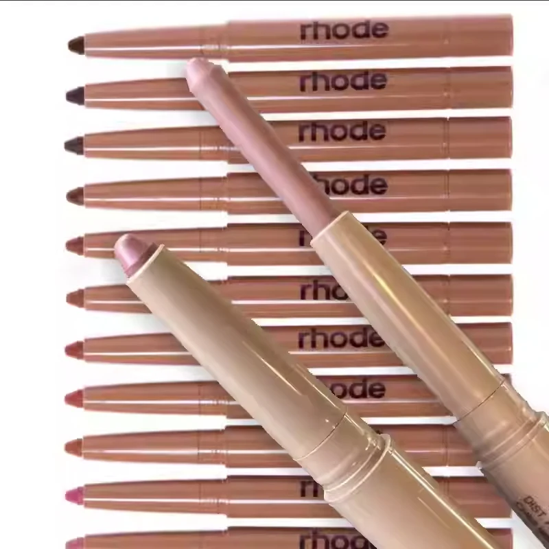 قلم تحديد الشفاه بولي الببتيد مبطن الشفاه يجعل شكل الشفاه أكمل حقيبة مستحضرات تجميل سيليكون مريحة لحمل العناصر يأتي صندوق