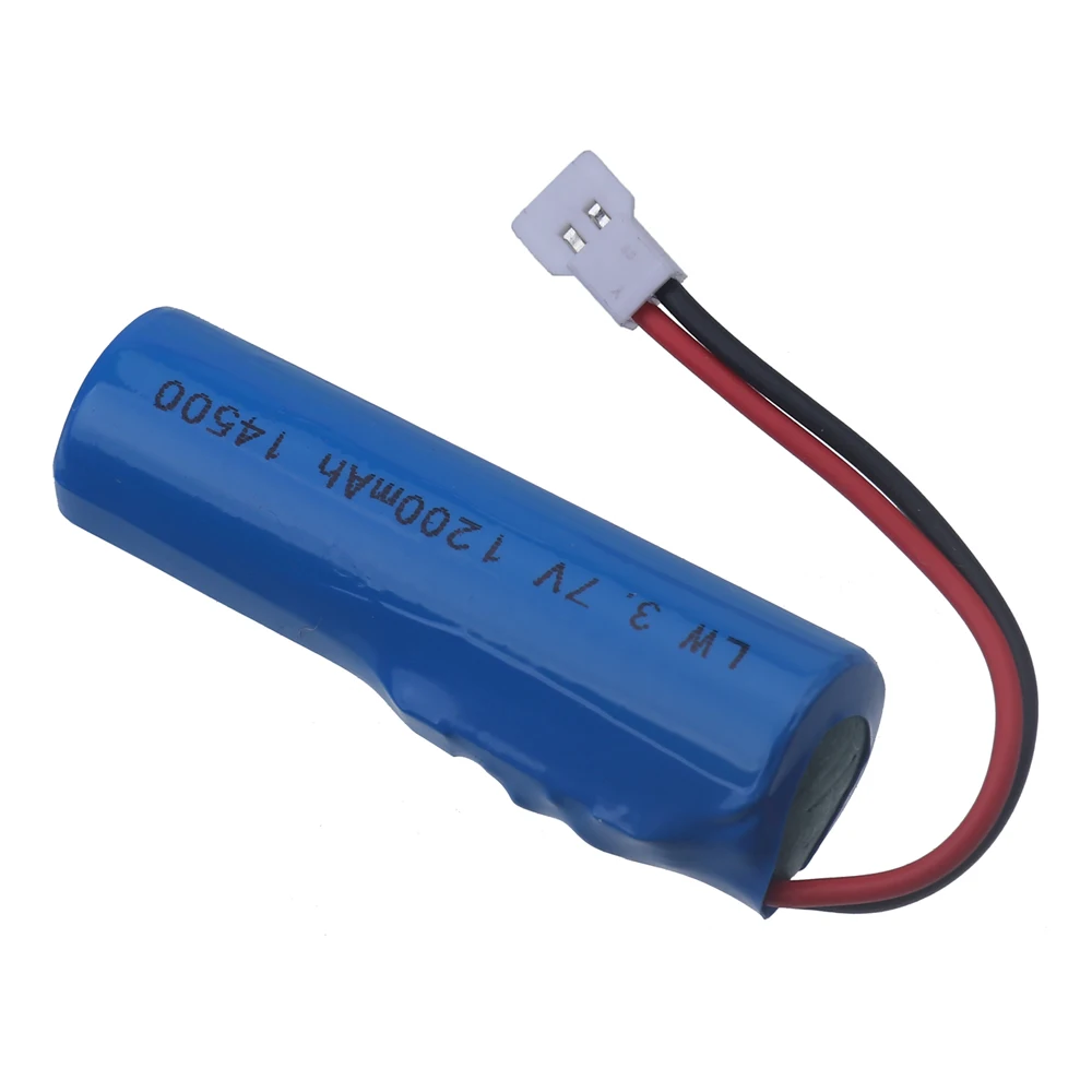 A bateria de lítio para RC brinca as peças, bateria do Li-íon, 3.7V, 1200mAh, 14500, TKKJ, H116, 2.4GHz, 4 canais, mini R, barco C, 3.7V, 1S