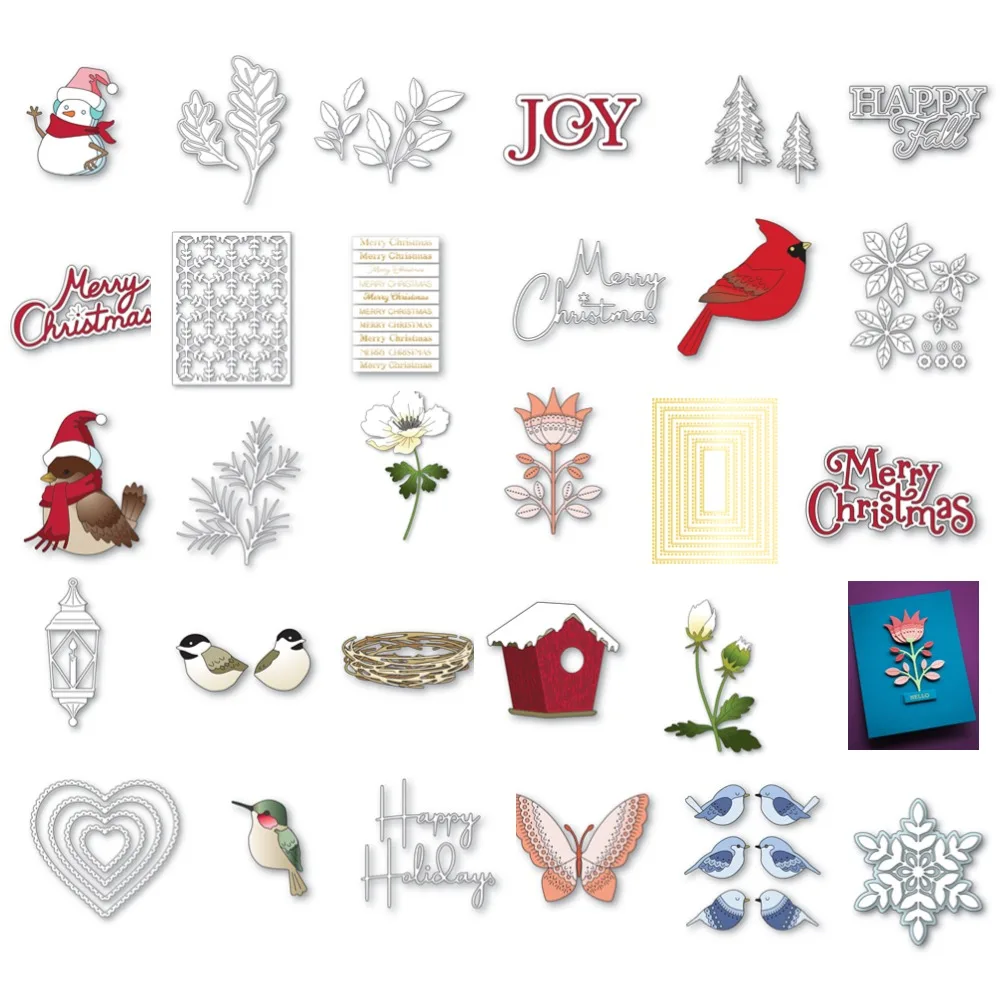 

Big sale Woodpecker cutting dies Metal Cutting Frame dies 2023 New Templates DIY Scrapbooking Paper Making Crafts Cuts